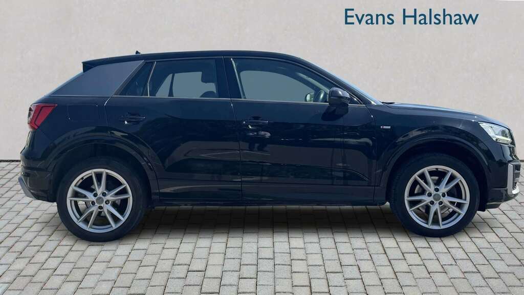 Audi Q2 1.4 Tfsi S Line S Tronic 2017 PJ67JGO Black #3