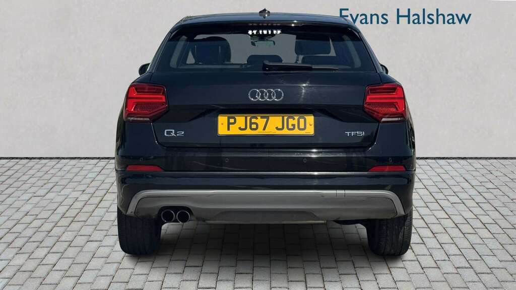 Audi Q2 1.4 Tfsi S Line S Tronic 2017 PJ67JGO Black #5