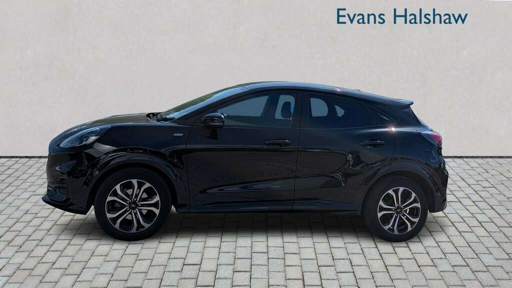 Ford Puma 1.0 Ecoboost Hybrid Mhev St-line 2024 FX24JWW Black #3