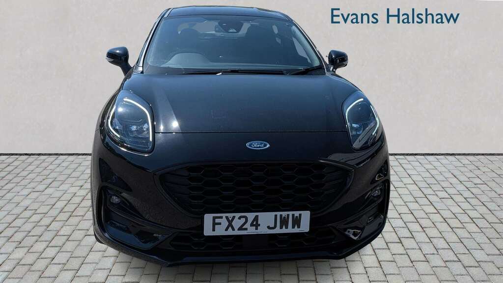 Ford Puma 1.0 Ecoboost Hybrid Mhev St-line 2024 FX24JWW Black #4