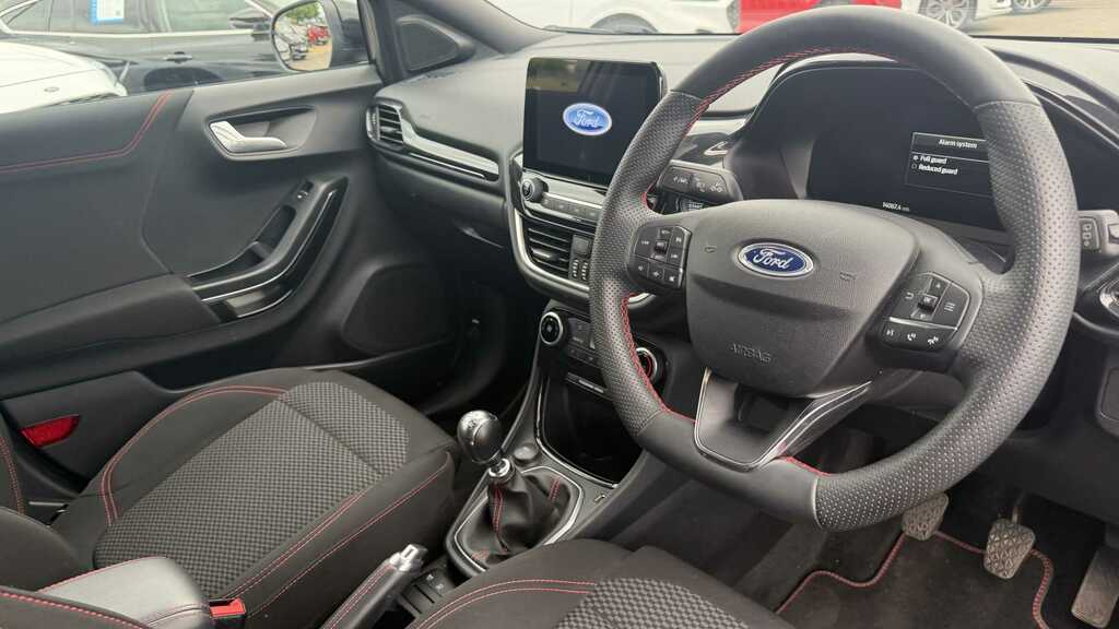Ford Puma 1.0 Ecoboost Hybrid Mhev St-line 2024 FX24JWW Black #6
