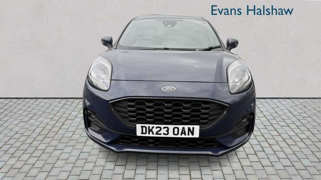 Ford Puma 1.0 Ecoboost Hybrid Mhev 155 St-line X 2023 DK23OAN Blue #4