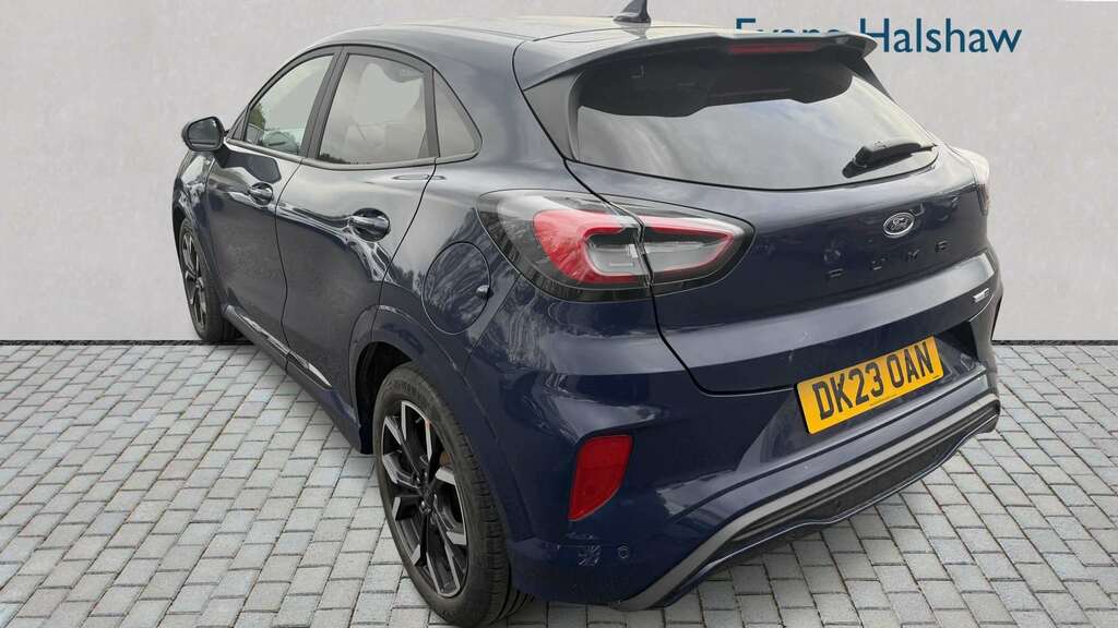 Ford Puma 1.0 Ecoboost Hybrid Mhev 155 St-line X 2023 DK23OAN Blue #2