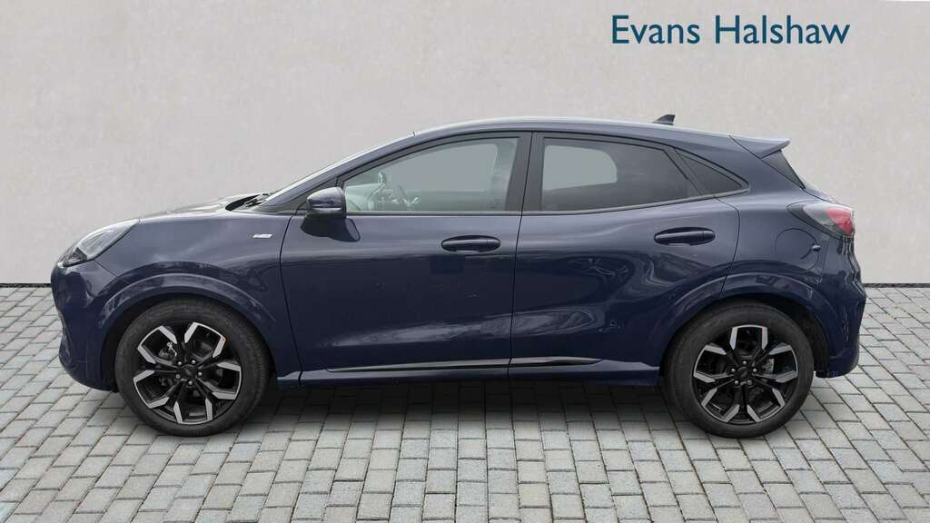Ford Puma 1.0 Ecoboost Hybrid Mhev 155 St-line X 2023 DK23OAN Blue #3