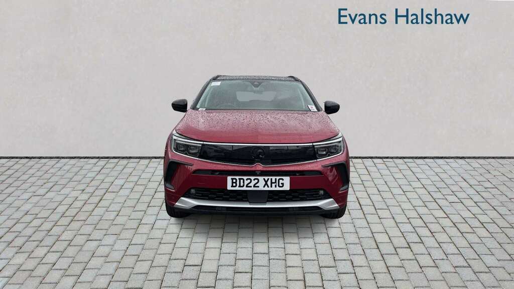 Vauxhall Grandland 1.2 Turbo Ultimate 2022 BD22XHG Red #3