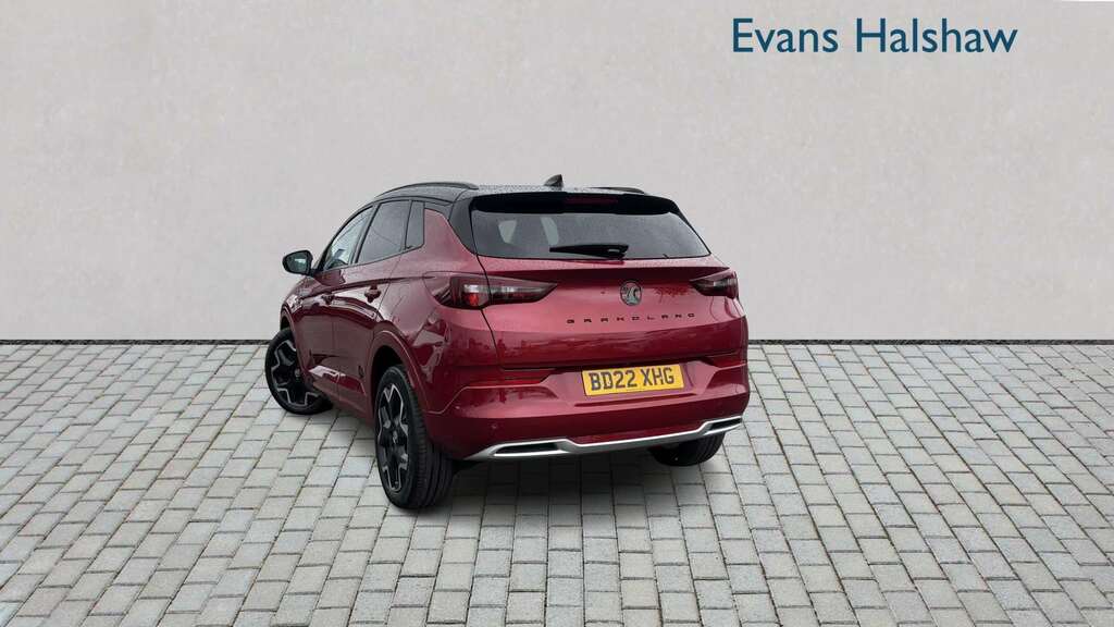 Vauxhall Grandland 1.2 Turbo Ultimate 2022 BD22XHG Red #2