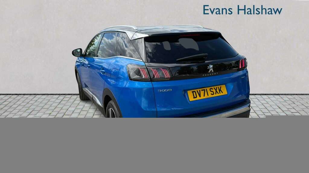 Peugeot 3008 1.6 Hybrid4 300 Gt Premium E-eat8 2021 Blue #2