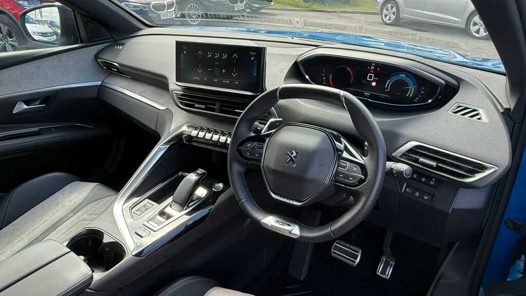 Peugeot 3008 1.6 Hybrid4 300 Gt Premium E-eat8 2021 Blue #6