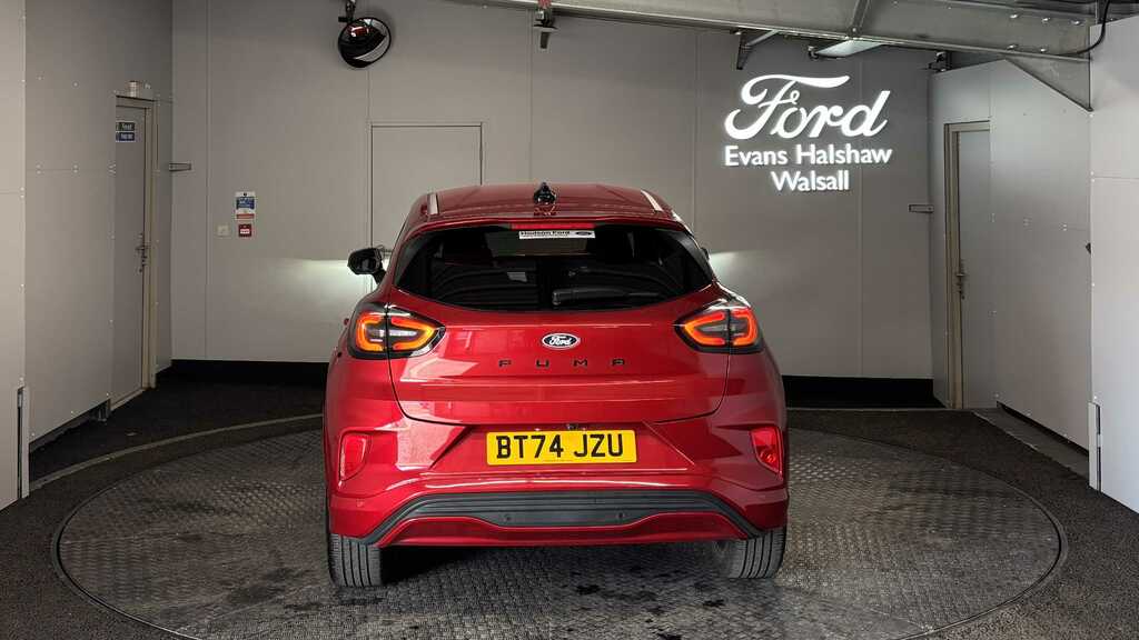 Ford Puma 1.0 Ecoboost Hybrid Mhev St-line X 2024 BT74JZU Red #6