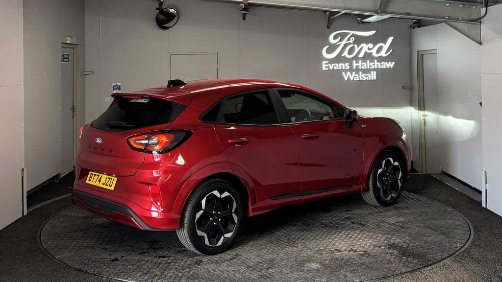 Ford Puma 1.0 Ecoboost Hybrid Mhev St-line X 2024 BT74JZU Red #5