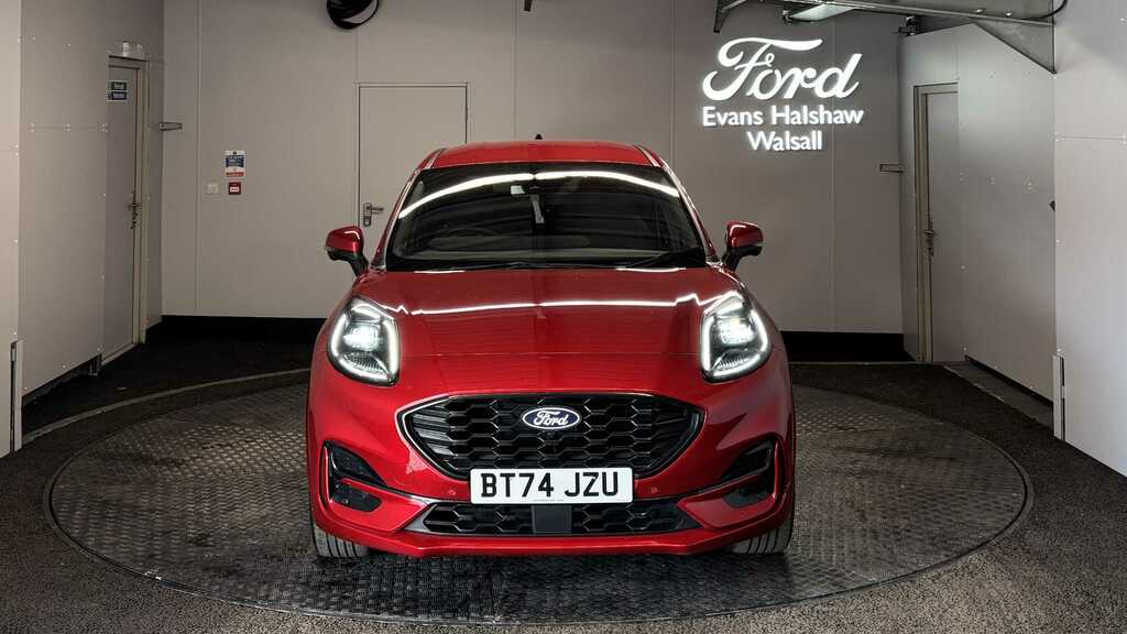 Ford Puma 1.0 Ecoboost Hybrid Mhev St-line X 2024 BT74JZU Red #2