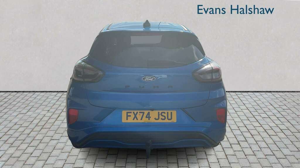 Ford Puma 1.0 Ecoboost Hybrid Mhev St-line X 2024 FX74JSU Blue #5