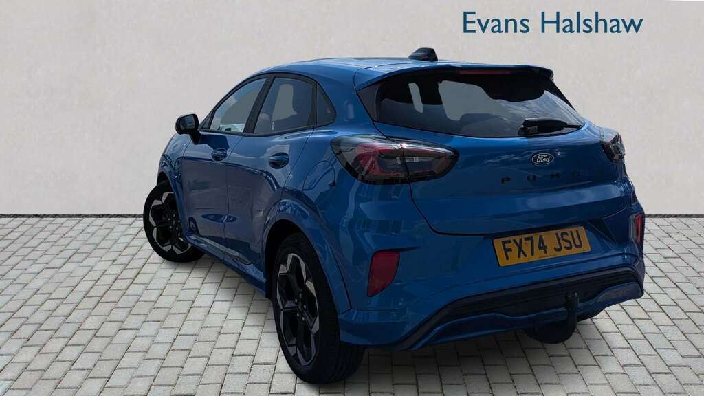 Ford Puma 1.0 Ecoboost Hybrid Mhev St-line X 2024 FX74JSU Blue #2
