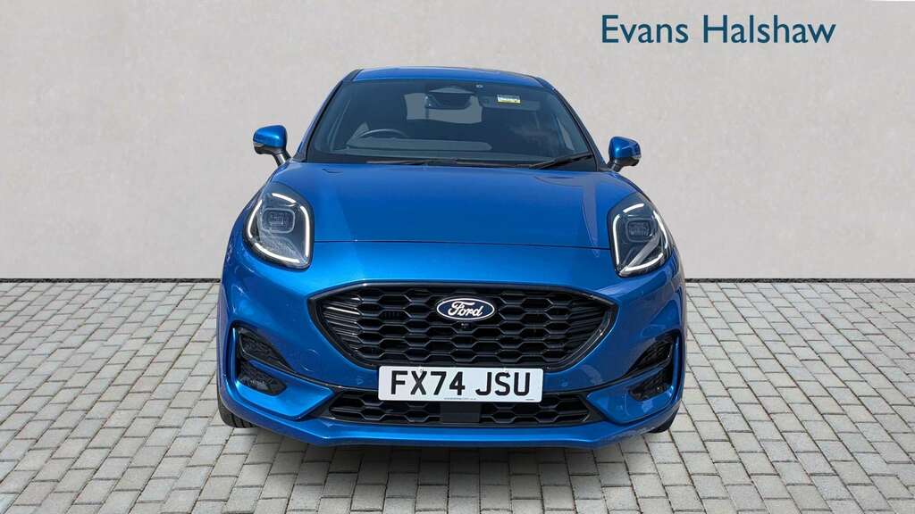Ford Puma 1.0 Ecoboost Hybrid Mhev St-line X 2024 FX74JSU Blue #4