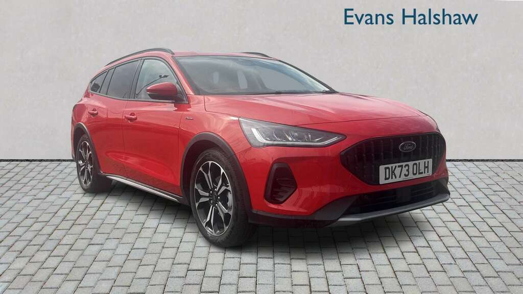 Ford Focus 1.0 Ecoboost Hybrid Mhev 155 Active X 202 Red