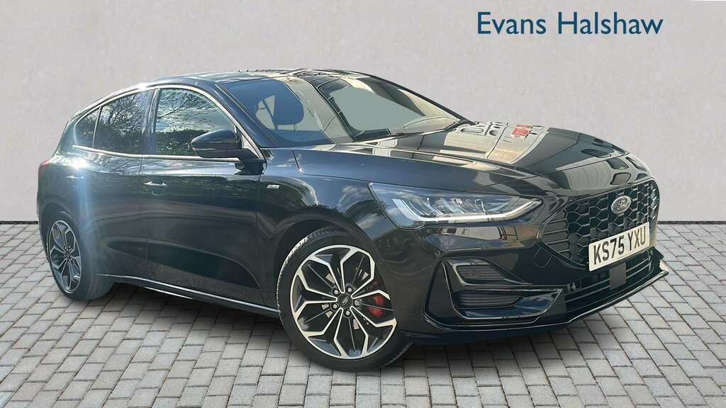 Ford Focus 1.0 Ecoboost Hybrid Mhev St-line X 2025 KS75YXU Black