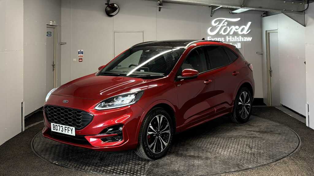 Ford Kuga 1.5 Ecoboost 150 St-line X Edition 2023 BD73FFY Red #3