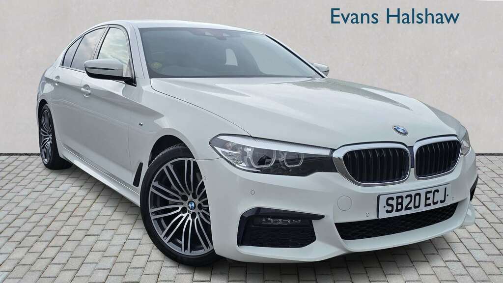 BMW 5 Series 520I M Sport 2020 White