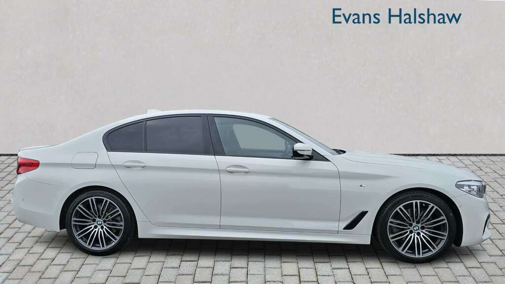 BMW 5 Series 520I M Sport 2020 SB20ECJ White #4