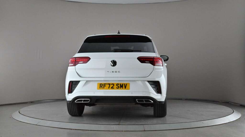 Volkswagen T-Roc 1.5 Tsi R-line Dsg 2023 RF72SMV White #6