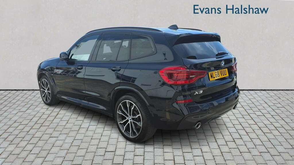 BMW X3 Xdrive30d M Sport Step 2018 ML68VUU Black #2