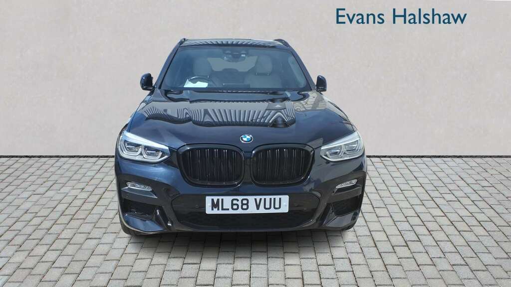 BMW X3 Xdrive30d M Sport Step 2018 ML68VUU Black #4