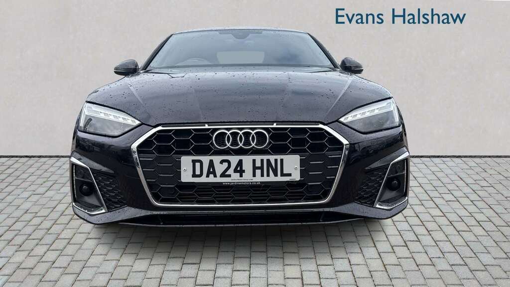 Audi A5 35 Tfsi S Line S Tronic 2024 DA24HNL Black #4