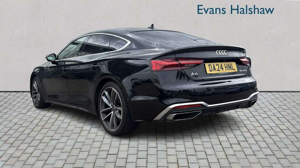 Audi A5 35 Tfsi S Line S Tronic 2024 DA24HNL Black #2
