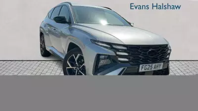 Hyundai Tucson 1.6T Hybrid N Line 2025 FG25AHY Silver