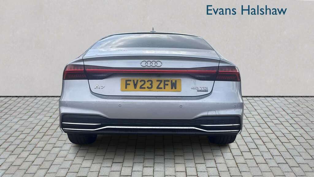 Audi A7 40 Tdi Quattro S Line S Tronic 2023 FV23ZFW Silver #5