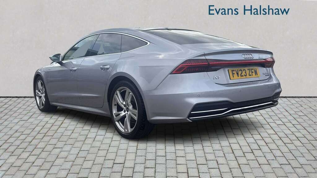 Audi A7 40 Tdi Quattro S Line S Tronic 2023 FV23ZFW Silver #2