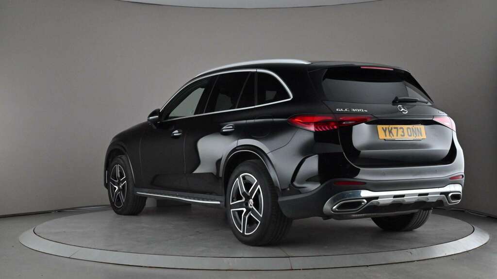 Mercedes-Benz GLC Class 300E 4Matic Amg Line 9G-tronic 2024 YK73ONN Black #5