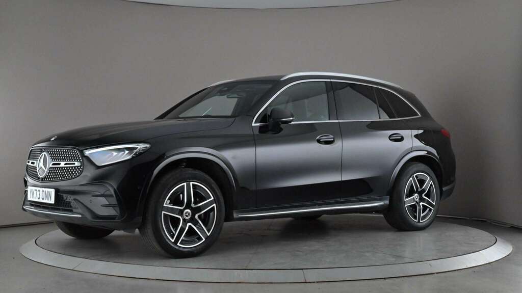 Mercedes-Benz GLC Class 300E 4Matic Amg Line 9G-tronic 2024 YK73ONN Black #3