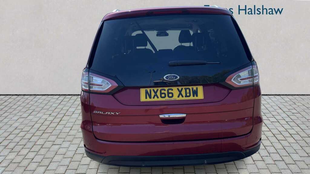 Ford Galaxy 2.0 Tdci 150 Titanium 2016 NX66XDW Red #5