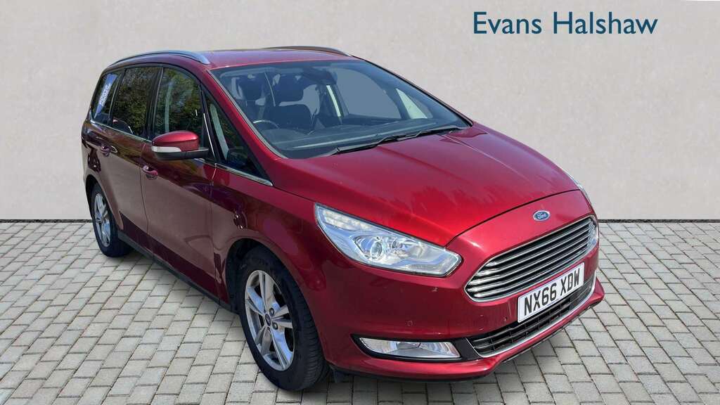 Ford Galaxy 2.0 Tdci 150 Titanium 2016 Red