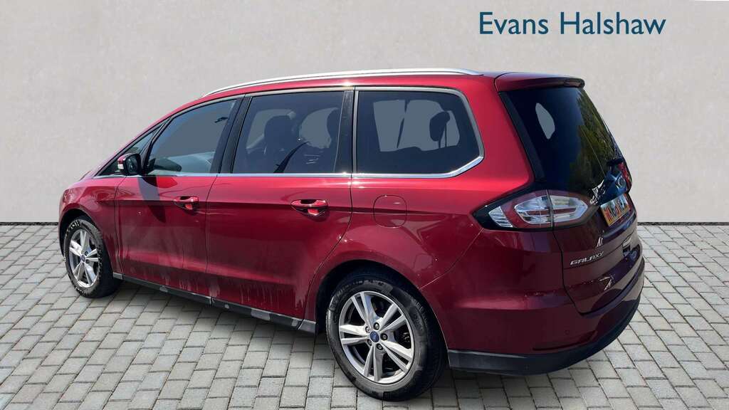 Ford Galaxy 2.0 Tdci 150 Titanium 2016 NX66XDW Red #6