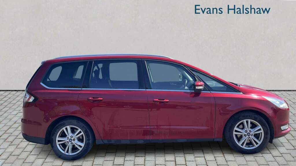 Ford Galaxy 2.0 Tdci 150 Titanium 2016 NX66XDW Red #2