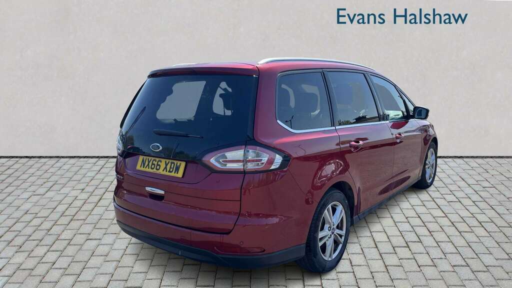 Ford Galaxy 2.0 Tdci 150 Titanium 2016 NX66XDW Red #4