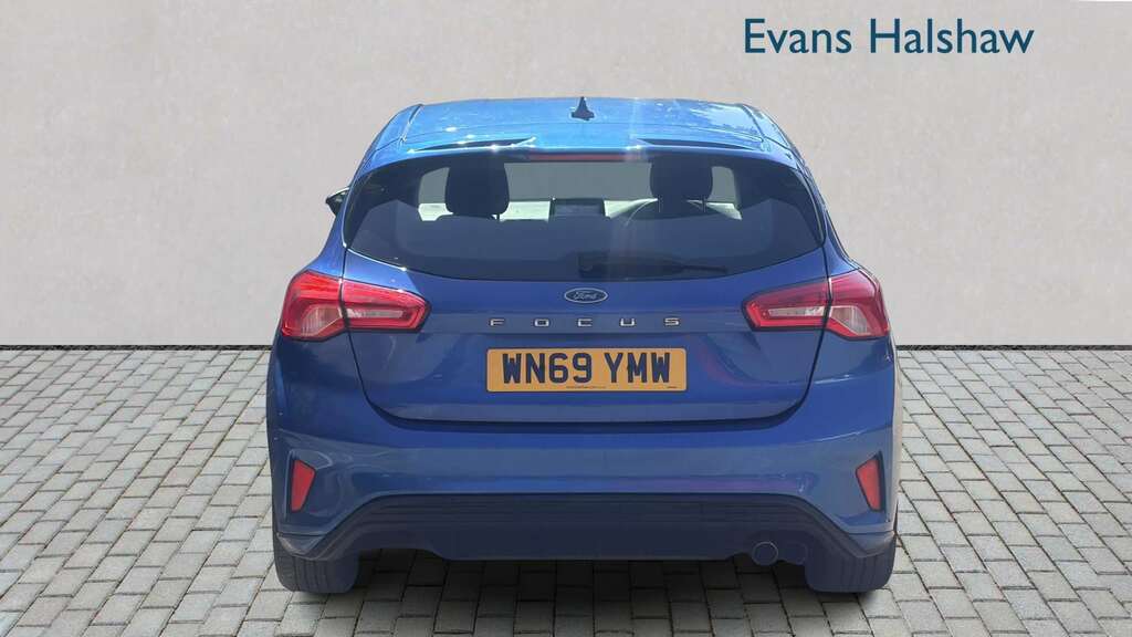 Ford Focus 1.0 Ecoboost 125 St-line 2019 WN69YMW Blue #5