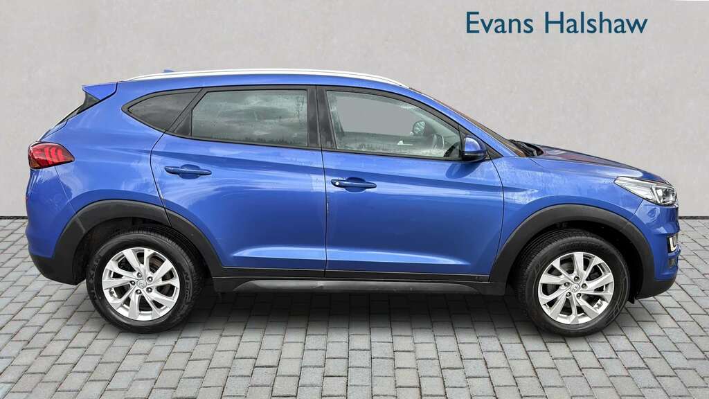 Hyundai Tucson 1.6 Gdi Se Nav 2Wd 2019 MW69JRO Blue #3