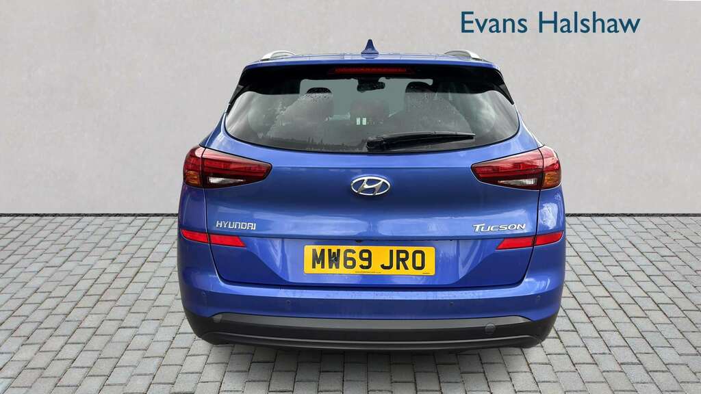 Hyundai Tucson 1.6 Gdi Se Nav 2Wd 2019 MW69JRO Blue #4