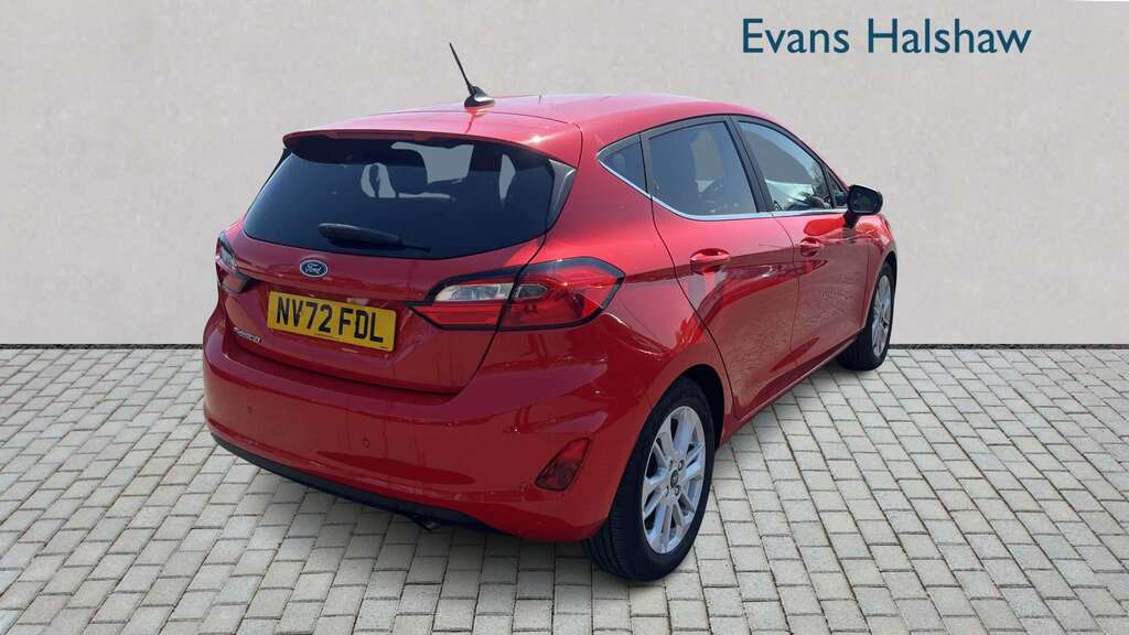 Ford Fiesta 1.0 Ecoboost Titanium 2023 NV72FDL Red #3