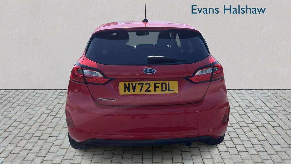 Ford Fiesta 1.0 Ecoboost Titanium 2023 NV72FDL Red #4