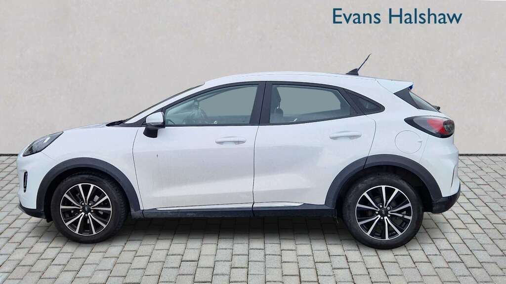 Ford Puma 1.0 Ecoboost Hybrid Mhev Titanium 2023 DH23LVS White #3