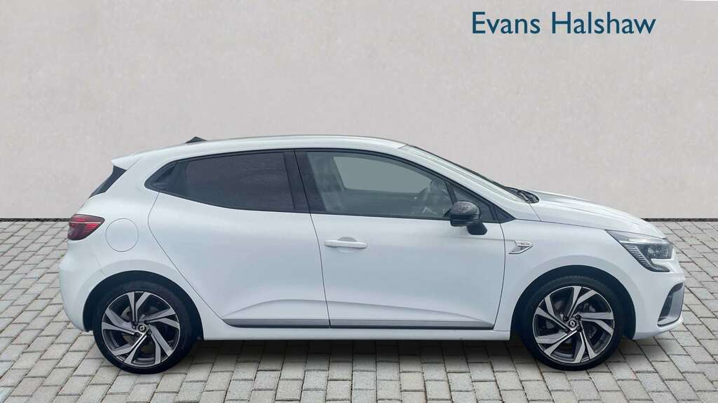 Renault Clio 1.6 E-tech Hybrid 140 Rs Line 2022 EK72GBE White #3