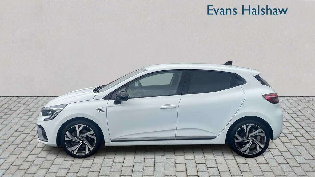 Renault Clio 1.6 E-tech Hybrid 140 Rs Line 2022 EK72GBE White #4