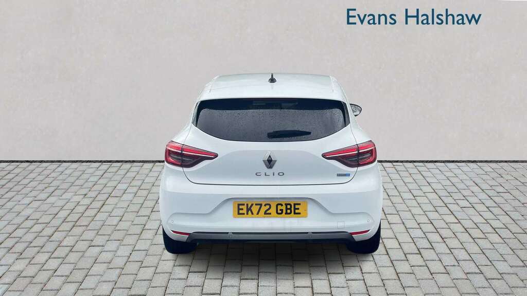 Renault Clio 1.6 E-tech Hybrid 140 Rs Line 2022 EK72GBE White #5