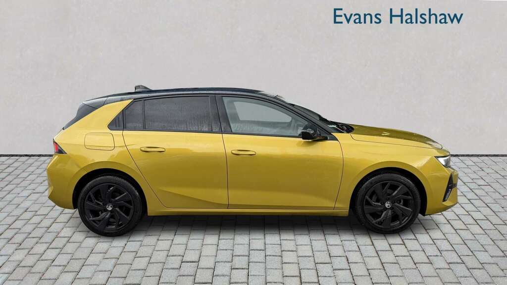 Vauxhall Astra 1.2 Turbo 130 Gs 2023 YY23OAD Yellow #3