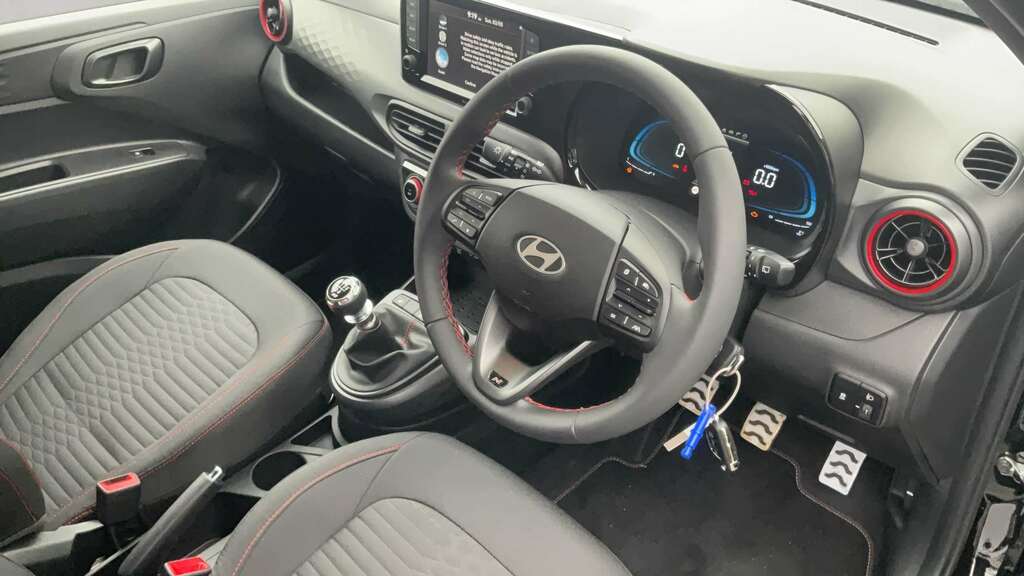 Hyundai I10 1.0T 90 N Line Nav 2026 NL26LRF Black #6