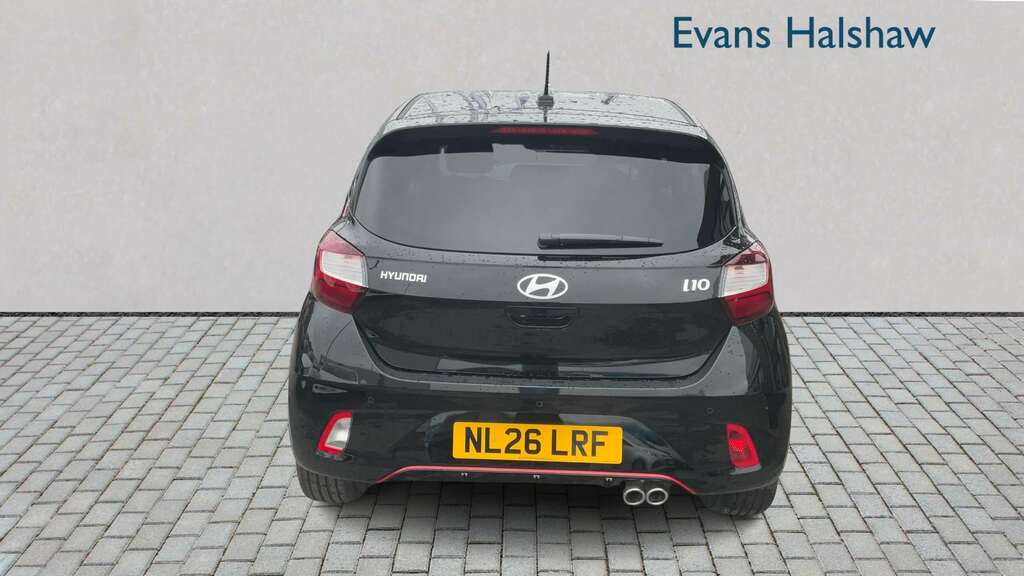 Hyundai I10 1.0T 90 N Line Nav 2026 NL26LRF Black #3